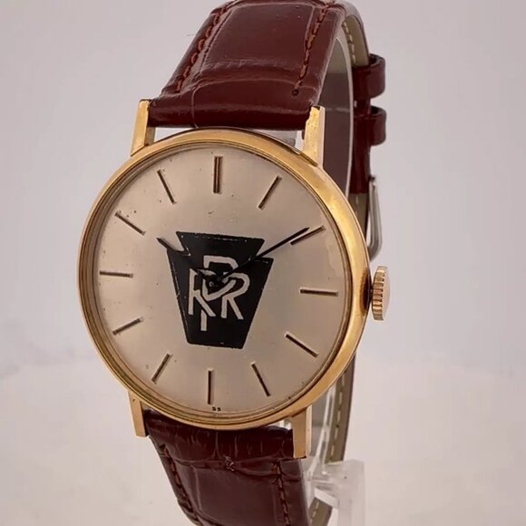 Vintage Longines Coats Clark Service Award Men's Mechanical